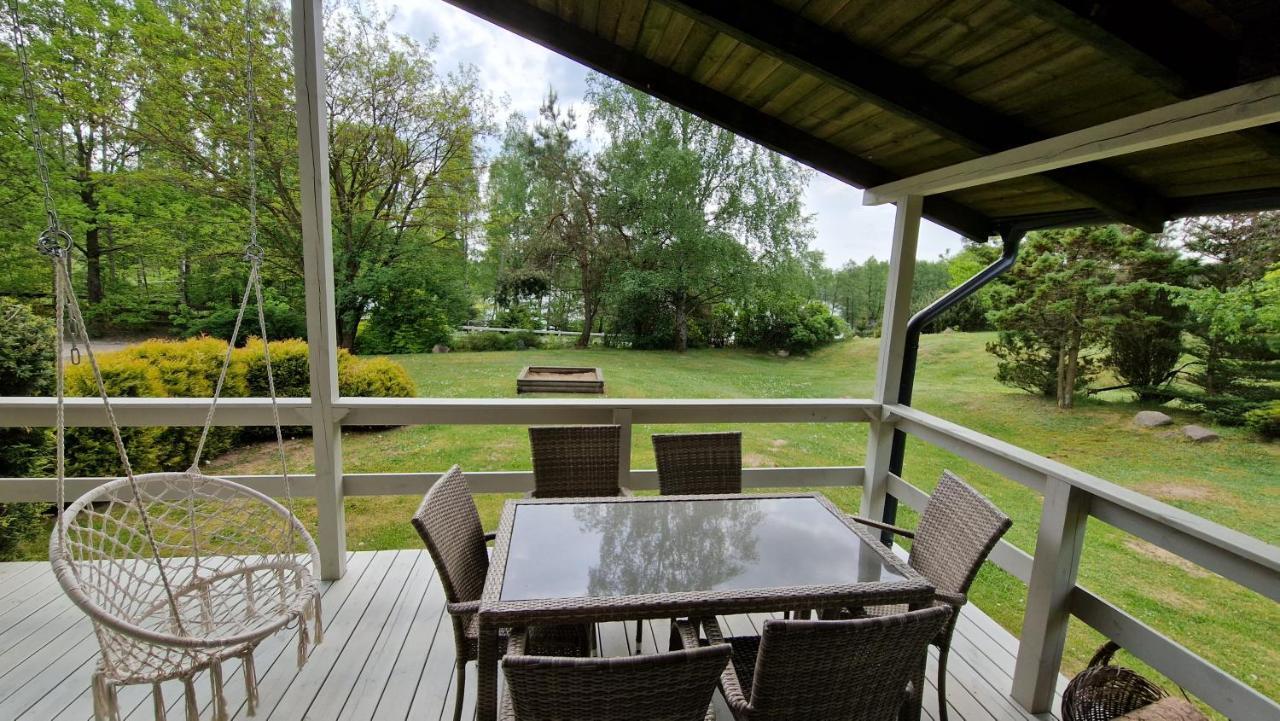 Zielone Wzgorza Villa Bytów Buitenkant foto