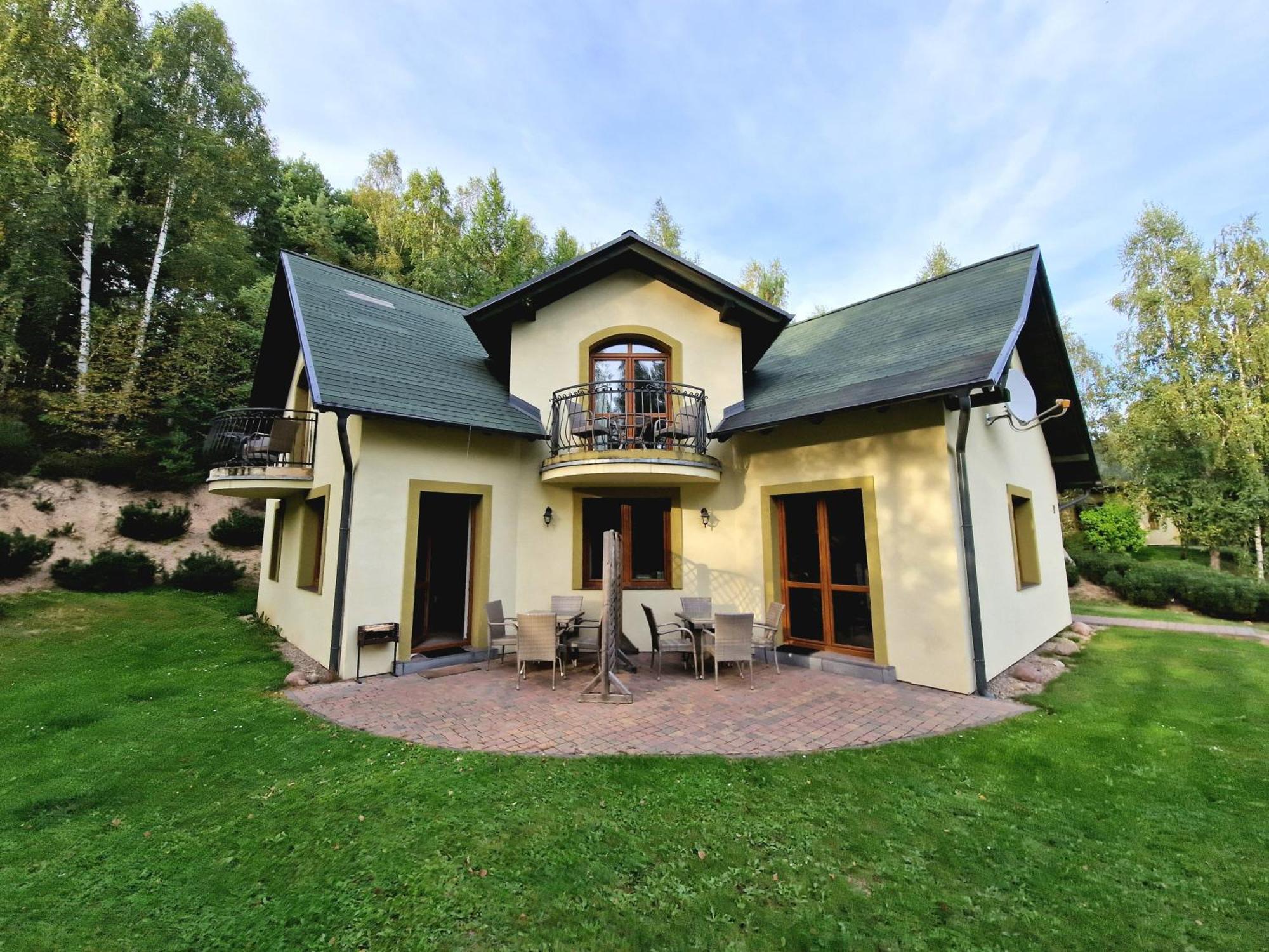 Zielone Wzgorza Villa Bytów Buitenkant foto